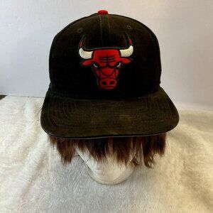 Chicago bulls new‎ era original fit 9fifty snapback Black Suede NBA Hat OSFM